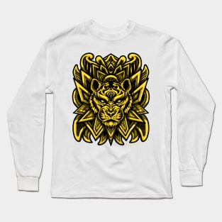 Mandala Tiger Long Sleeve T-Shirt